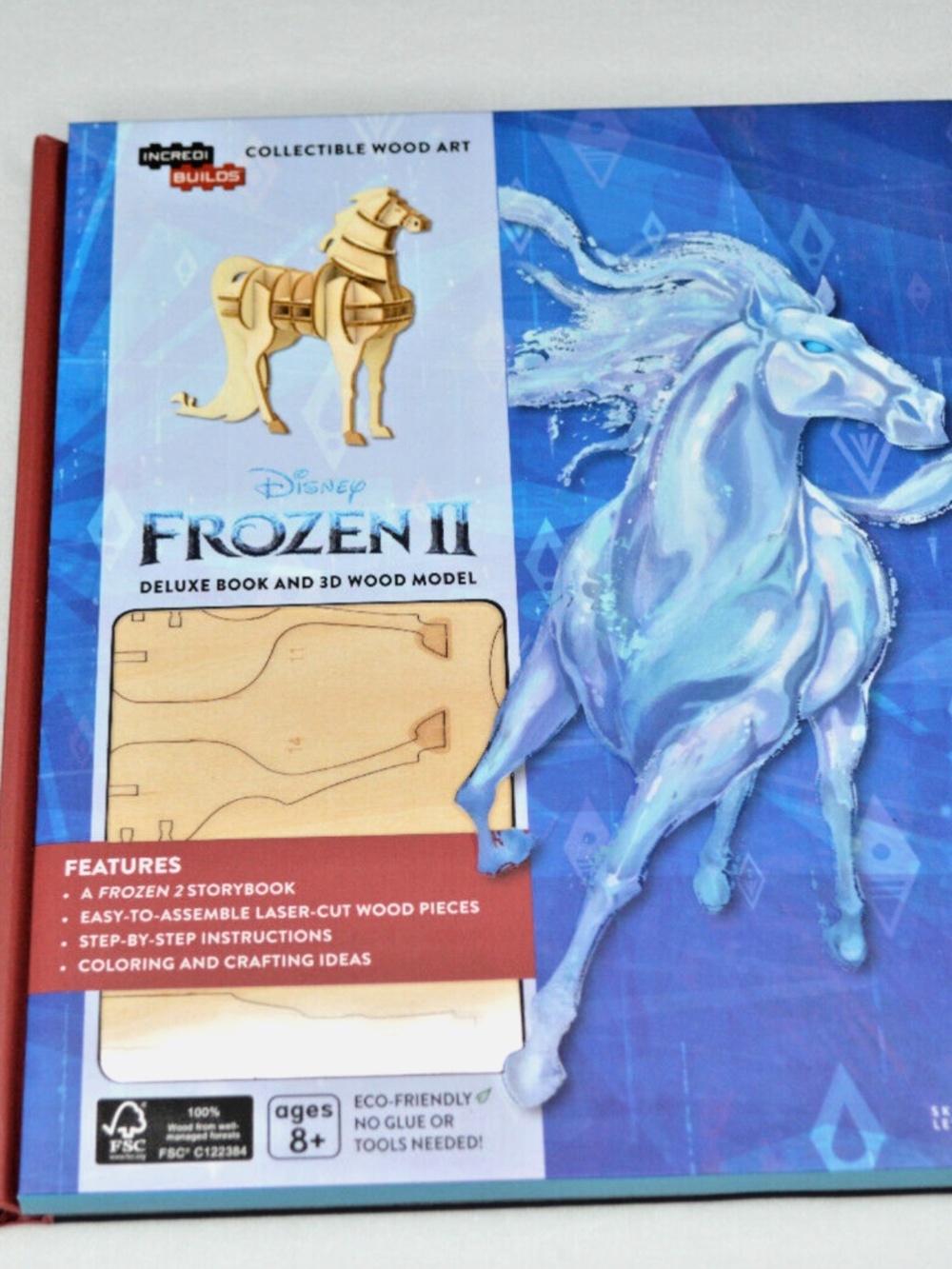 IncrediBuilds: Disney Frozen 2: Water Nokk Book and 3D Wood Model: Craft Book